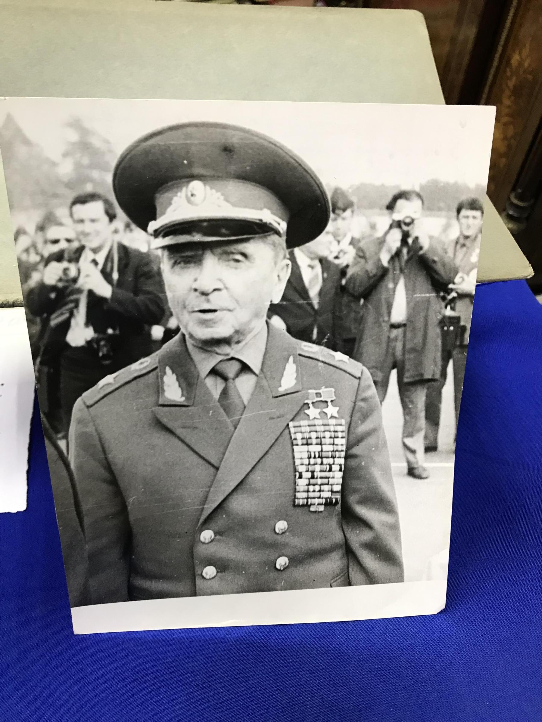 Фотография. Павел Иванович Батов, генерал армии. Фотограф Борис Скрипко